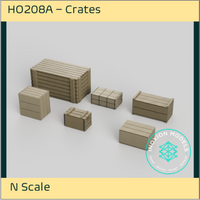 Ho208A – Crates N Scale Accessory