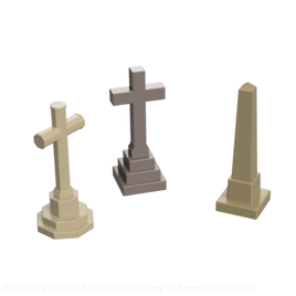 Ho307D – Grave Monuments N Scale Accessory