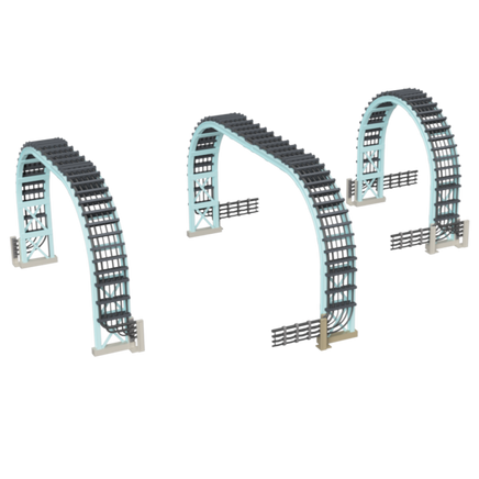 Ho610C – London Underground Cables Gantries N Scale Accessory