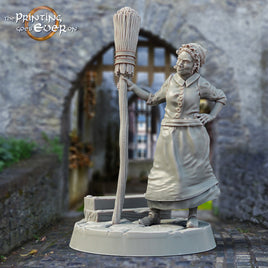 PGE - Housekeeper with broom Citizen of Whitcaester