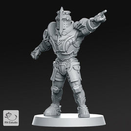 Human Blitzer 2 Miniature Fantasy Football
