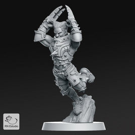 Human Blitzer 3 Miniature