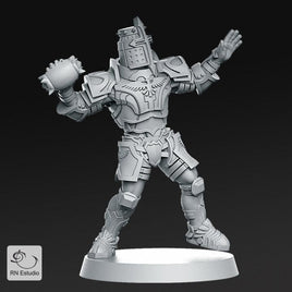 Human Thrower Miniature