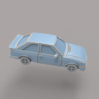 Iconic Cars of The 80’s - Ford Escort Vehicle
