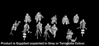 JOD WW2 German MG Teams 28mm 1:56 Figure