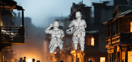 JOD WW2 German Observers 28mm 1:56 Figure