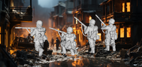 JOD WW2 German Rifle Grenade Team 28mm 1:56 Figure