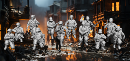JOD WW2 German Troops 28mm 1:56 Figure