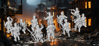 JOD WW2 German Troops 28mm 1:56 Figure