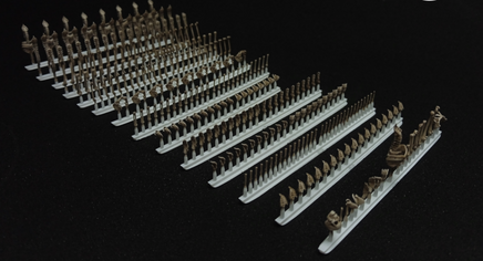 KOB - Basing Bits - Human Skeleton 1:56 Scale Medieval