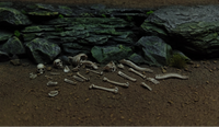 KOB - Basing Bits - Human Skeleton 1:56 Scale Medieval