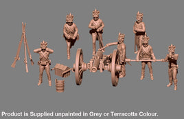 KOZ007 Napoleonic French Foot Artillery/Shakos Figure