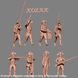 KOZ010 Napoleonic French Revolutionary Fusiliers/Bicorne 01 Figure