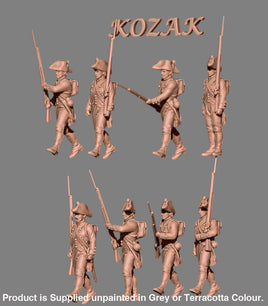 KOZ011 Napoleonic French Revolutionary Fusiliers/Bicorne 02 Figure