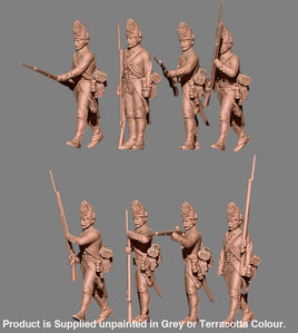 KOZ013 Napoleonic Russian Fusiliers 1799 set 02 Figure