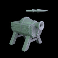 MA006 1:56 28mm Pot de Fer (Medieval Artillery) Medieval