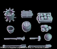 MA018 1:56 28mm Artillery accessories and props Medieval