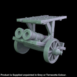 MA025 Double lashed barrels Medieval