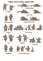 March To Hell Ww2 Africa - Afrika Corps 1 15Mm 1:100 / A Figure