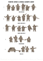 March To Hell Ww2 Africa - Afrika Corps 2 15Mm 1:100 / 1 Figure