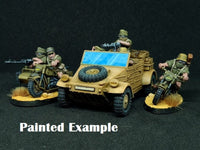 March To Hell Ww2 Africa - Afrika Corps 3 Figure