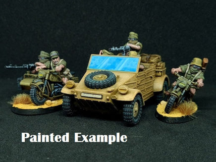 March To Hell Ww2 Africa - Afrika Corps 3 Figure
