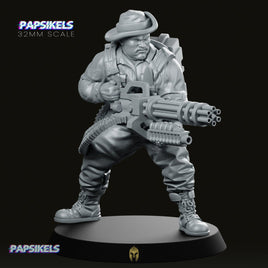 Marshall Roberts with Midigun Miniature