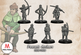 MED007 Peasant Archers Medieval Figure