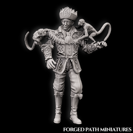 Medieval Circus - Monkey Trainer Medieval