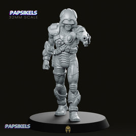 Meta Man Five Bounty Hunter Miniature