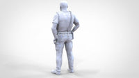Male Police Officer Figure