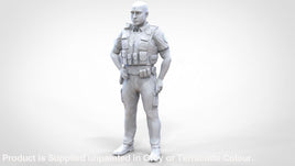 Male Police Officer Figure