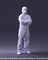 Csi/hazmat Suited Person Figure