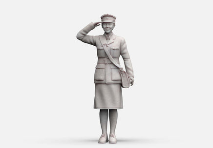 MM1154 WW2 RAF WAAF Saluting Figure