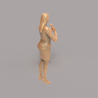MM146 Female TV/Radio Reporter Figure