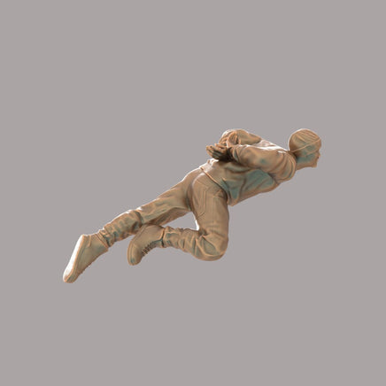MM2022 Male in Handcuffs on Floor Figure