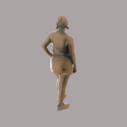 MM2065 Female in Short top and summer skirt Figure