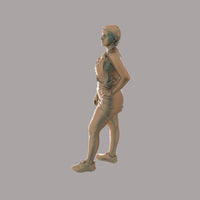 MM2065 Female in Short top and summer skirt Figure