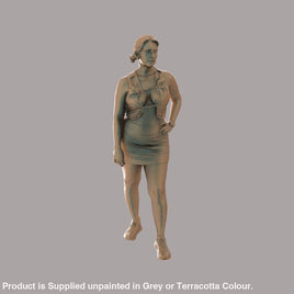 MM2065 Female in Short top and summer skirt Figure