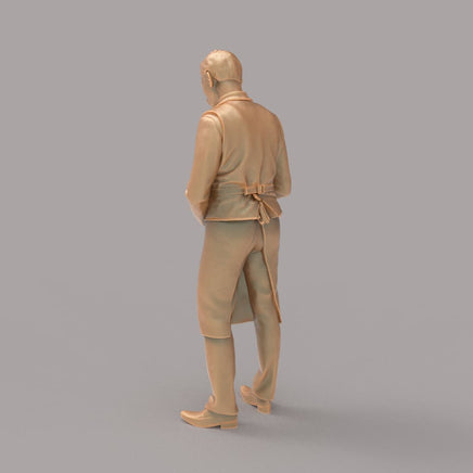 MM2083 Waiter Taking order Figure