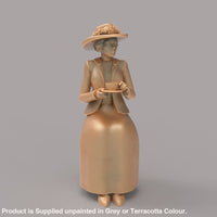 MM2089 Lady drinking tea Figure