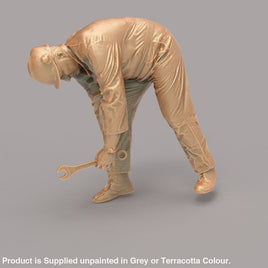 MM2106 Maintenance Worker Leaning over with spanner Figure
