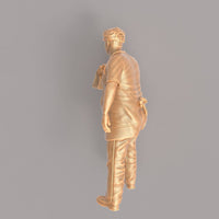 MM221 Shopkeeper with Bag and Apron 1 Figure