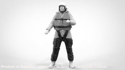 Rnli Helm Captain Standing Figure