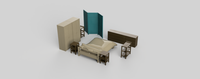 MM5003 - Household Furniture Pack E OO Scale Scale Model