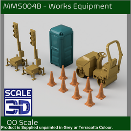 MM5004B - Street Working Equipment B OO Scale Scale Model