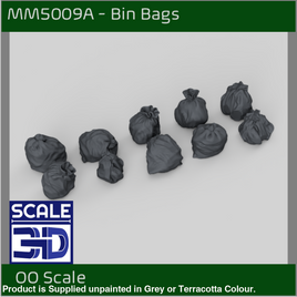 MM5009A - Garbage Bags OO Scale Scale Model