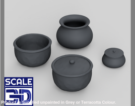 MM5012A - Iron Pots- OO Scale Scale Model