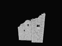 MM5030 Ruined Norman Tower N Scale N Scale Building