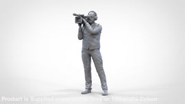 Male With Tv/Camera On Shoulders Mm815 Figure